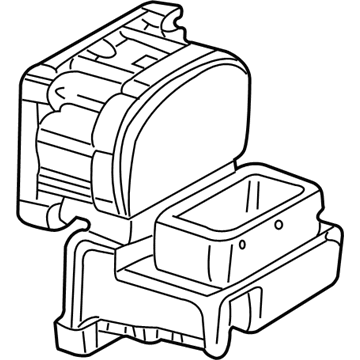 Ford 4F1Z-2C219-AA ABS Control Unit