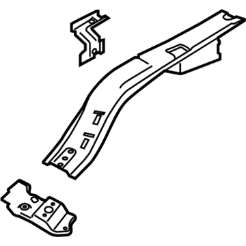 Ford FR3Z-16155-C Upper Rail