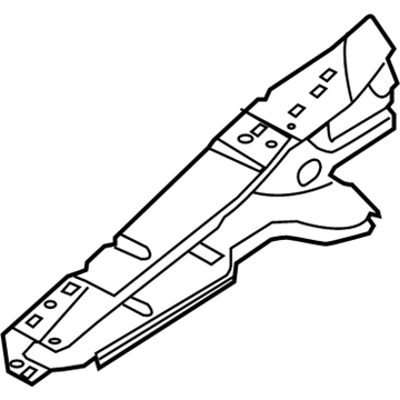 Ford BT4Z-16154-A Upper Rail