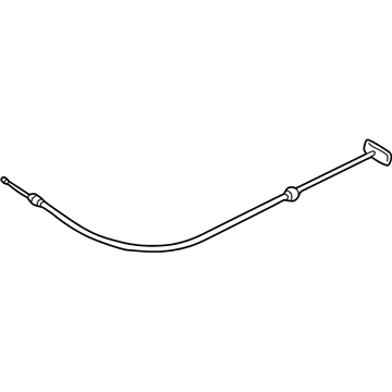 Kia 0K55256720A Wire-BONNET Release