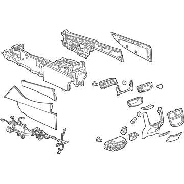 GM 84295415 Console Assembly