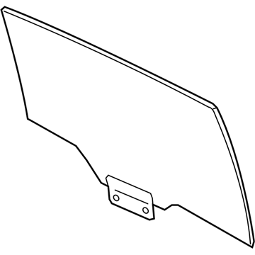 Ford GD9Z-5425712-A Door Glass