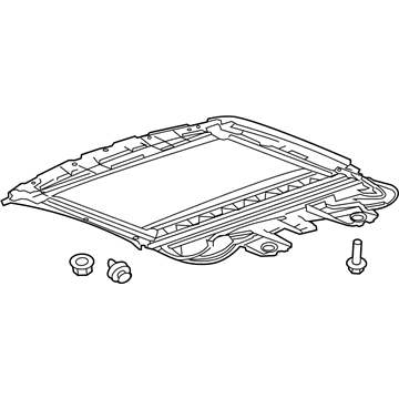 GM 23142880 Sunroof Frame