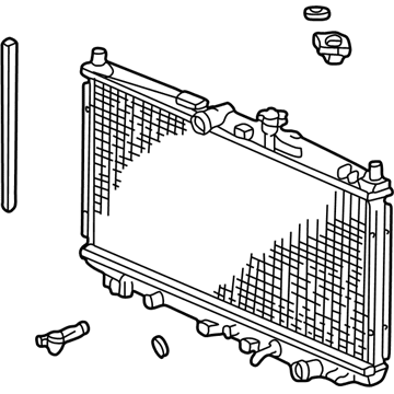 Honda 19010-PAA-A03 Radiator (Denso)