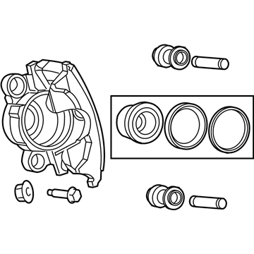 Mopar VK056062AA Brake Kit-Rear Brake