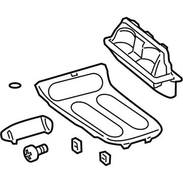 Lexus 58804-24040-E0 Panel Sub-Assy, Console, Upper