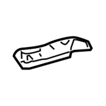 Lexus 58832-24010-A0 Garnish, Console Upper Panel, Rear