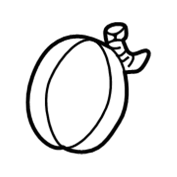 GM 88969116 Rear Duct Clamp