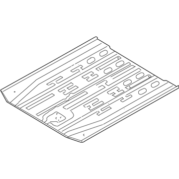 Nissan 74300-7B033 Floor Front