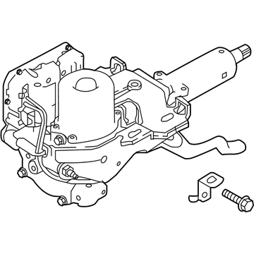 Nissan 48811-6MM1A Control Unit Assy-Eps W/Motor