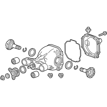 GM 23156303 Differential Carrier Assembly