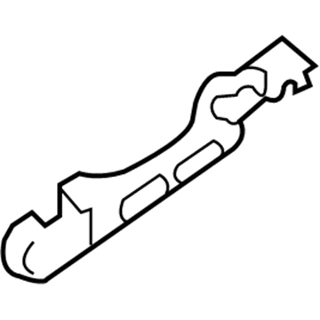 Hyundai 82665-1E000 Base Assembly-Front Door Outside Handle RH