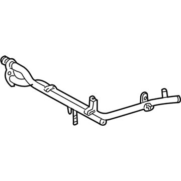 Toyota 16268-03100 By-Pass Pipe