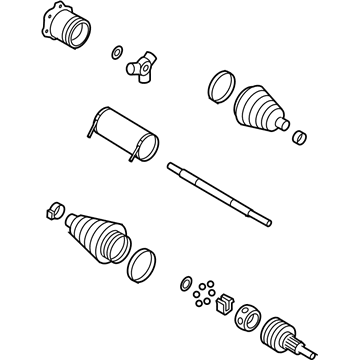 GM 20875738 Front Wheel Drive Shaft Assembly