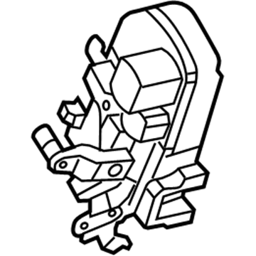 Mopar 4589916AG Latch-Front Door