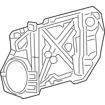 Mopar 68103996AC Panel-Carrier Plate