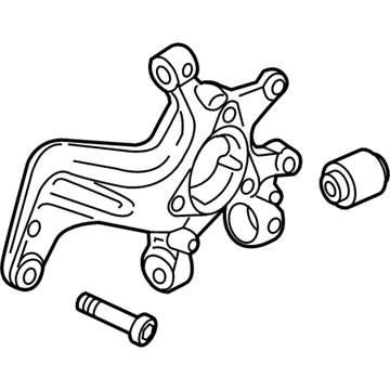 Hyundai 52710-K9000 Carrier Assembly-Rear Axle, LH