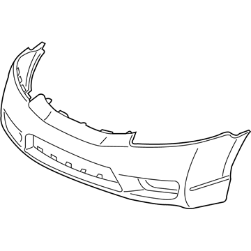 Honda 04711-SNA-A90ZZ Face, Front Bumper (Dot)