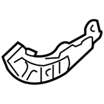 Honda 71198-SNA-A02 Spacer, L. FR. Bumper Side