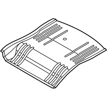 Mopar 5054386AC Pan-Rear Floor