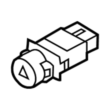 Hyundai 93790-4L000-4X Switch Assembly-Hazard Warning Lam