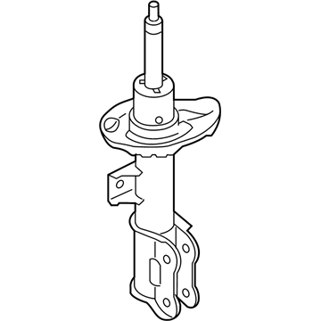 Hyundai 54660-E6105 Strut Assembly, Front, Right