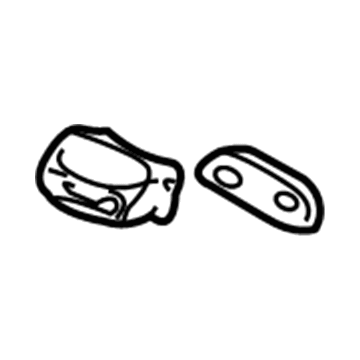 Honda 74814-S9A-000 Knob, Glass Hatch