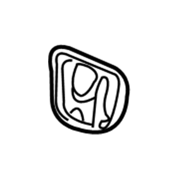 Honda 75701-S9A-000 Emblem, Rear (H)