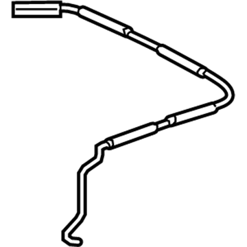 Honda 32163-T2A-A00 Cord, RR Tray Sub