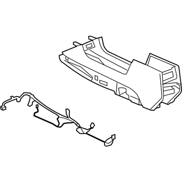 GM 20923449 Console Asm-Front Floor *Titanium