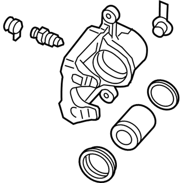 GM 13511036 Caliper