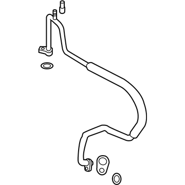 Ford K2GZ-19D742-F Upper Pressure Hose