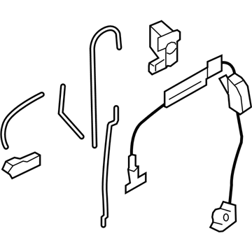 Ford AC2Z-15431A02-A Lock