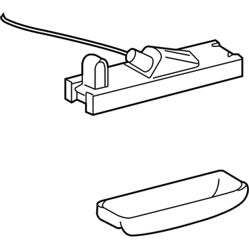 Toyota 81271-02051 License Lamp