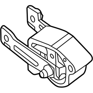 Nissan 11360-3TS0A Engine Mounting Buffer Assembly, Rear