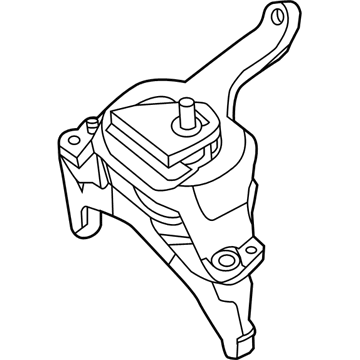 Nissan 11210-3TA1D Engine Mounting Insulator , Right