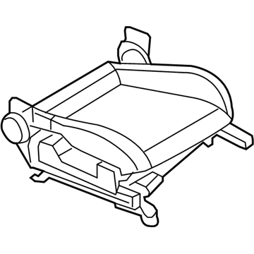 Infiniti 873A2-CM40B Cushion Complete-Front Seat R