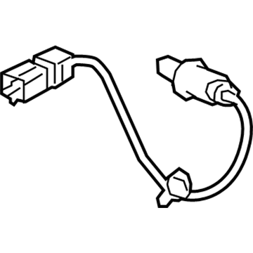 Toyota 89467-0E250 Lower Oxygen Sensor