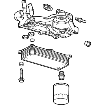 GM 12703040 Cooler Assembly
