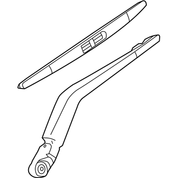 Nissan 28780-3WC0A Rear Window Wiper Arm Assembly