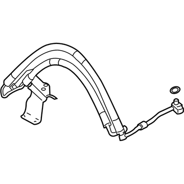 BMW 32-41-6-786-573 Expansion Hose 1St Part