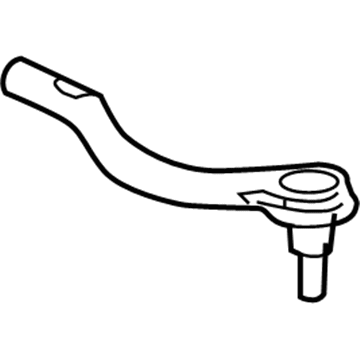 Acura 53560-SDA-A01 End, Driver Side Tie Rod