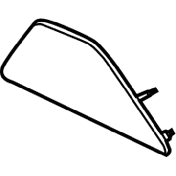 BMW 51-41-7-225-967 Cover For Left Loudspeaker