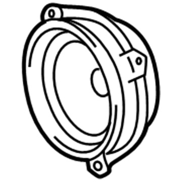 Toyota 86160-22890 Rear Door Speaker