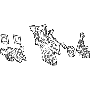 Lexus 11310-31042 Cover Sub-Assy, Timing Chain Or Belt