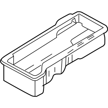 GM 98005474 Upper Oil Pan