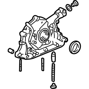 Acura 15100-PR4-A03 Pump Assembly, Oil