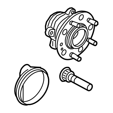 Hyundai 52730-C1100 Rear Wheel Hub And Bearing Assembly