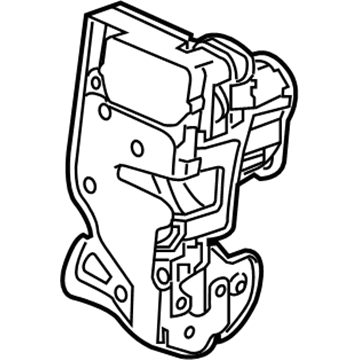 GM 84638340 Lock Assembly