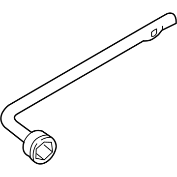 Nissan 99545-0U00A Wrench-Wheel Nut